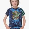 Desigual Boys T-Shirt "Freddie" 1 Desigual Boys T-Shirt "Freddie" -Fashion Clothing Line Store 72T36A5 5040 Desigual Boy T Shirt Freddie