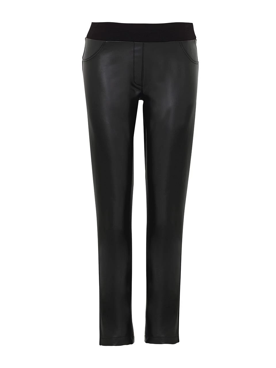 Dolcezza Leather Knit Pants 73115 3 Dolcezza Leather Knit Pants 73115