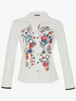 Dolcezza Blouse "Provencal Market" (73644)