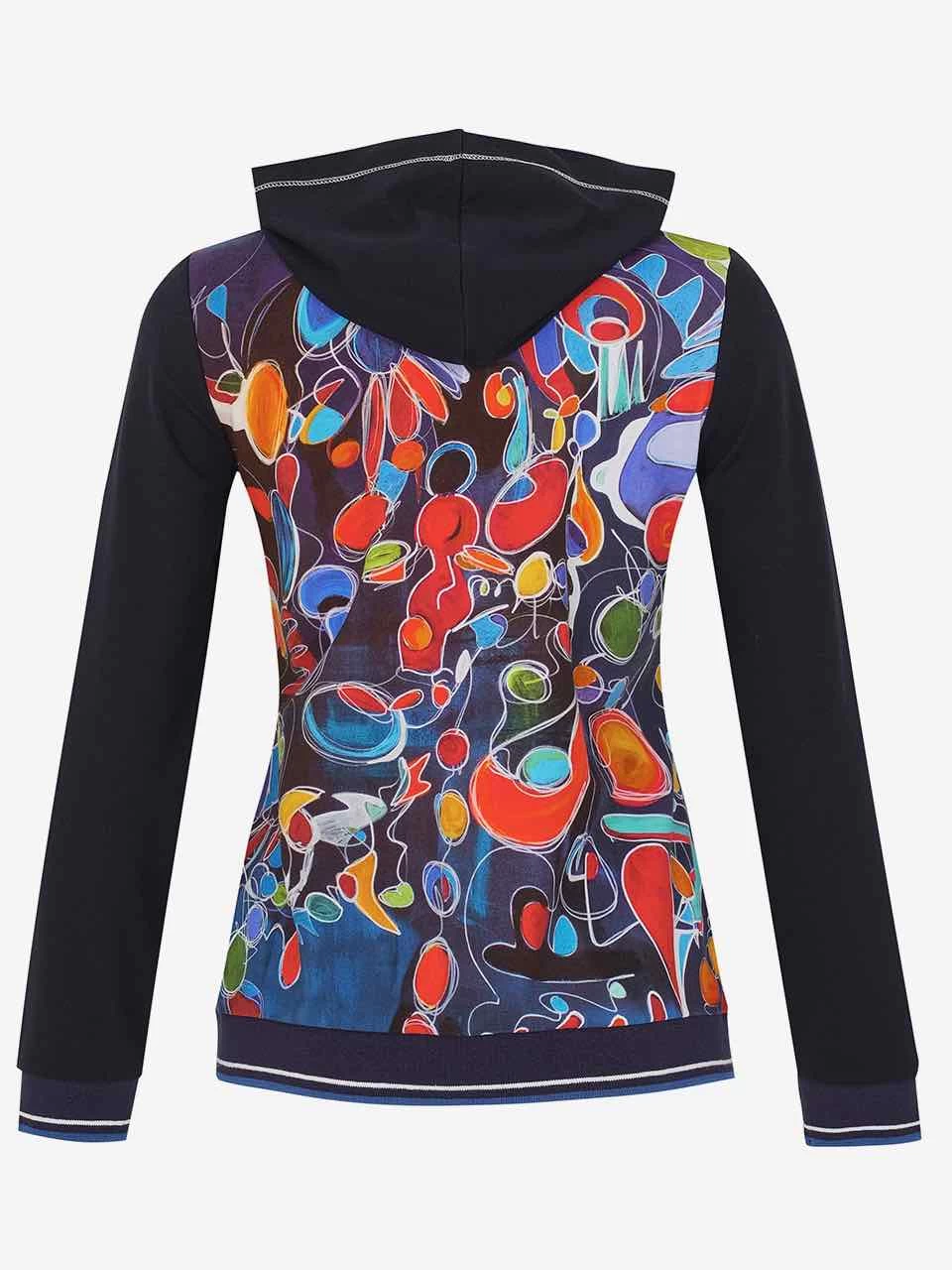 Dolcezza Hoodie Jacket "Provencal Market" (73646) 4 Dolcezza Hoodie Jacket "Provencal Market" (73646) - Image 2