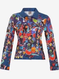 Dolcezza Jacket "Provencal Market" (73648) 9 Dolcezza Jacket "Provencal Market" (73648) -Fashion Clothing Line Store 73648 as front