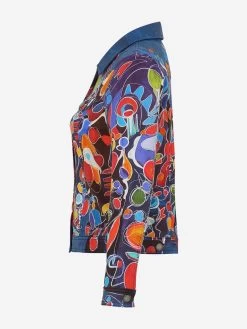 Dolcezza Jacket "Provencal Market" (73648) 11 Dolcezza Jacket "Provencal Market" (73648) -Fashion Clothing Line Store 73648 as side