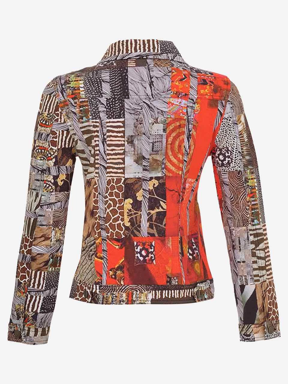 Dolcezza Jacket "Red Black Quilt" (73658) 5 Dolcezza Jacket "Red Black Quilt" (73658) - Image 3