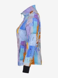 Dolcezza Zip Jacket "Sovrapposizione Di Civilta" (73696) 9 Dolcezza Zip Jacket "Sovrapposizione Di Civilta" (73696) -Fashion Clothing Line Store 73696 as side