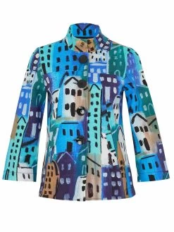 Dolcezza Jacket Blazer "City Stories" (73728) -Fashion Clothing Line Store 73728 as front
