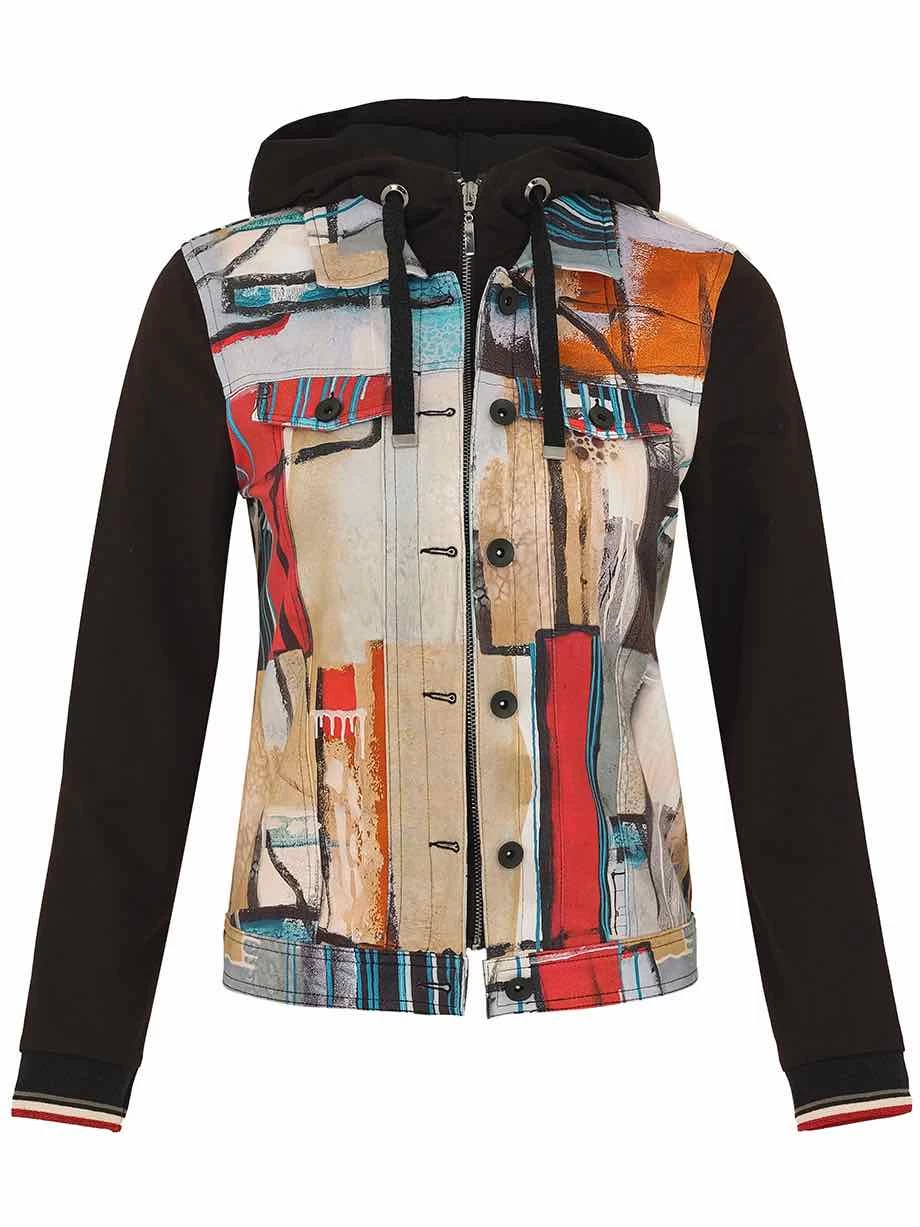 Dolcezza Hoodie Jacket "Vivacity" (73746) 3 Dolcezza Hoodie Jacket "Vivacity" (73746)