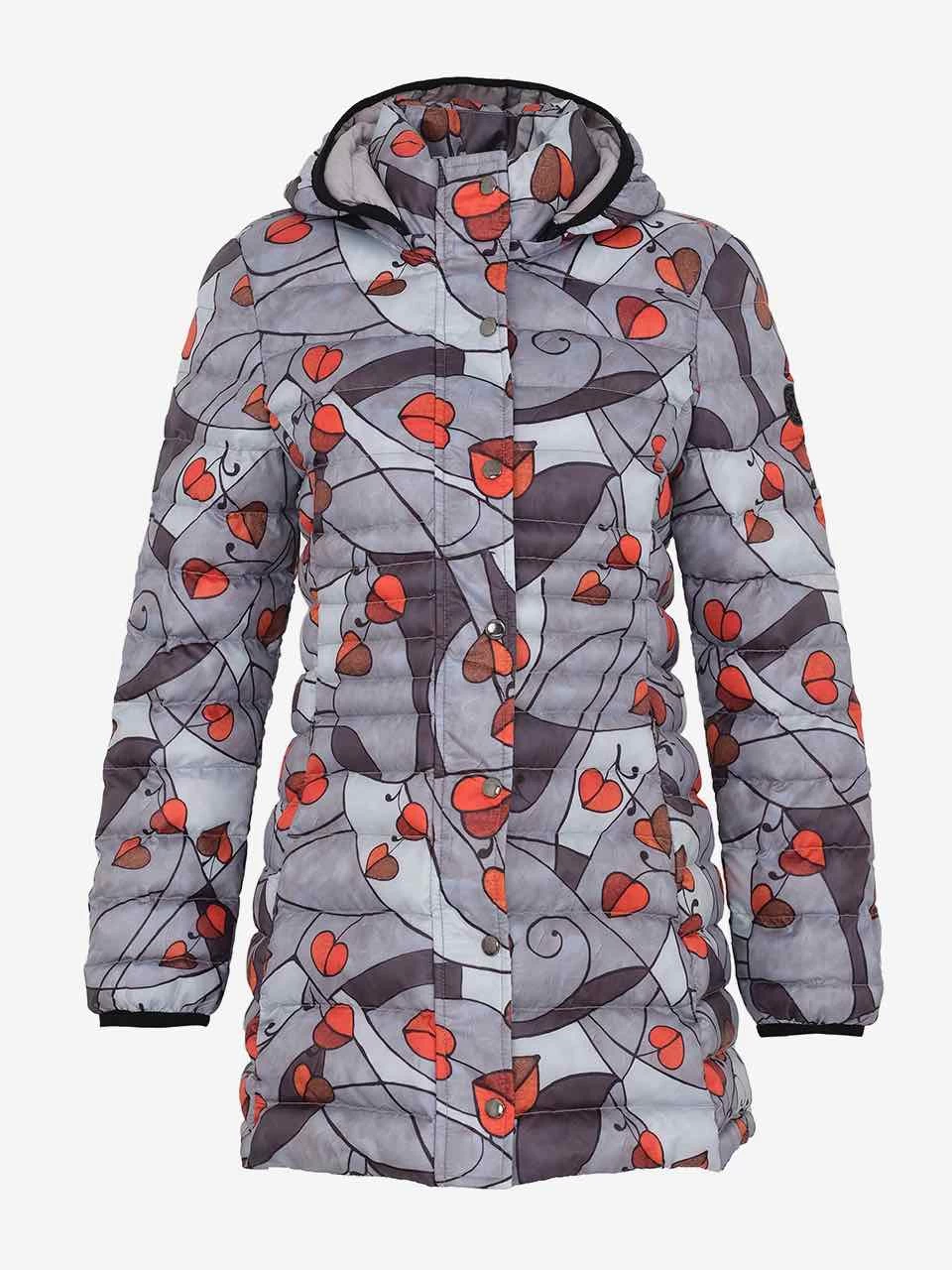 Dolcezza Long Puffer Jacket "Albero Della Vita" (73843) 3 Dolcezza Long Puffer Jacket "Albero Della Vita" (73843)