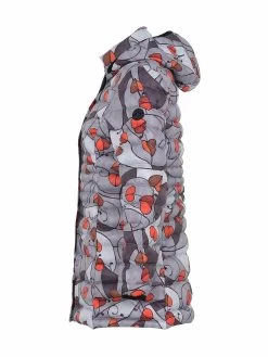 Dolcezza Long Puffer Jacket "Albero Della Vita" (73843) 7 Dolcezza Long Puffer Jacket "Albero Della Vita" (73843) -Fashion Clothing Line Store 73843 as side