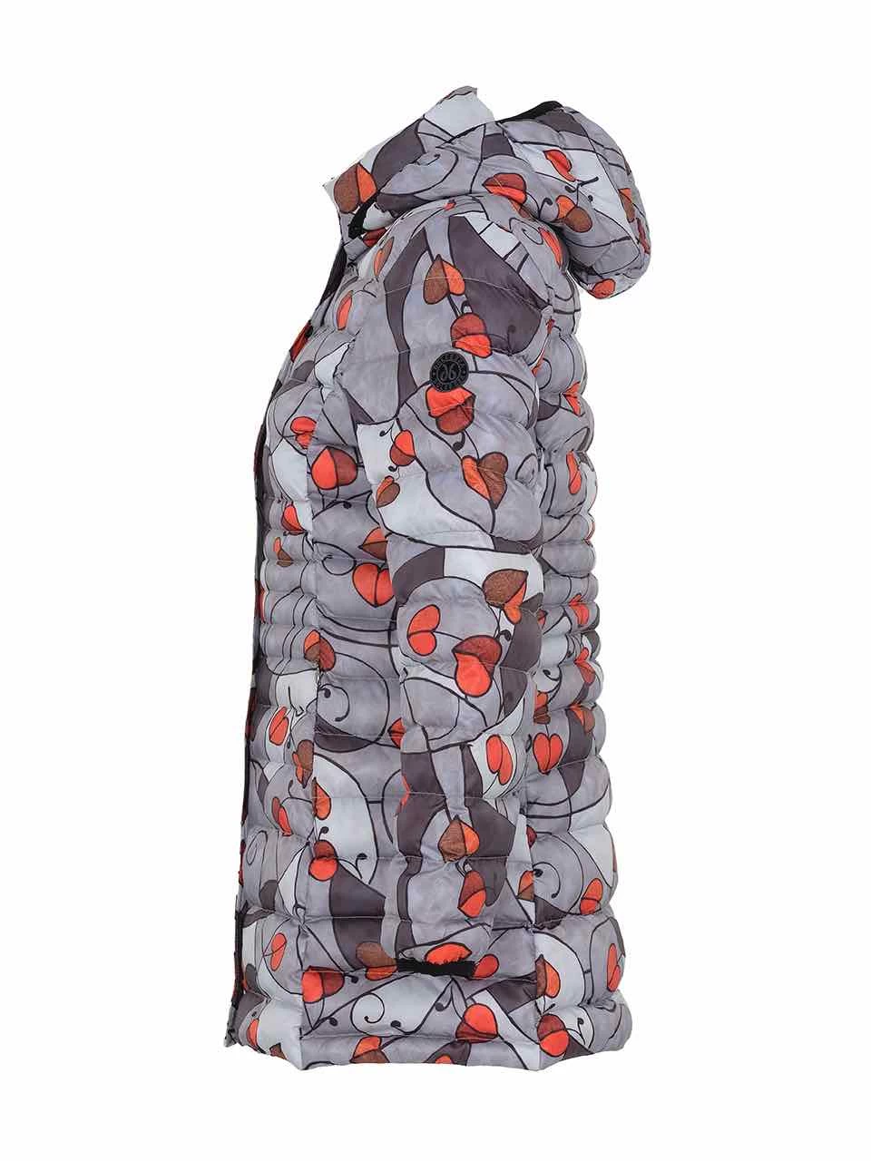 Dolcezza Long Puffer Jacket "Albero Della Vita" (73843) 5 Dolcezza Long Puffer Jacket "Albero Della Vita" (73843) - Image 3