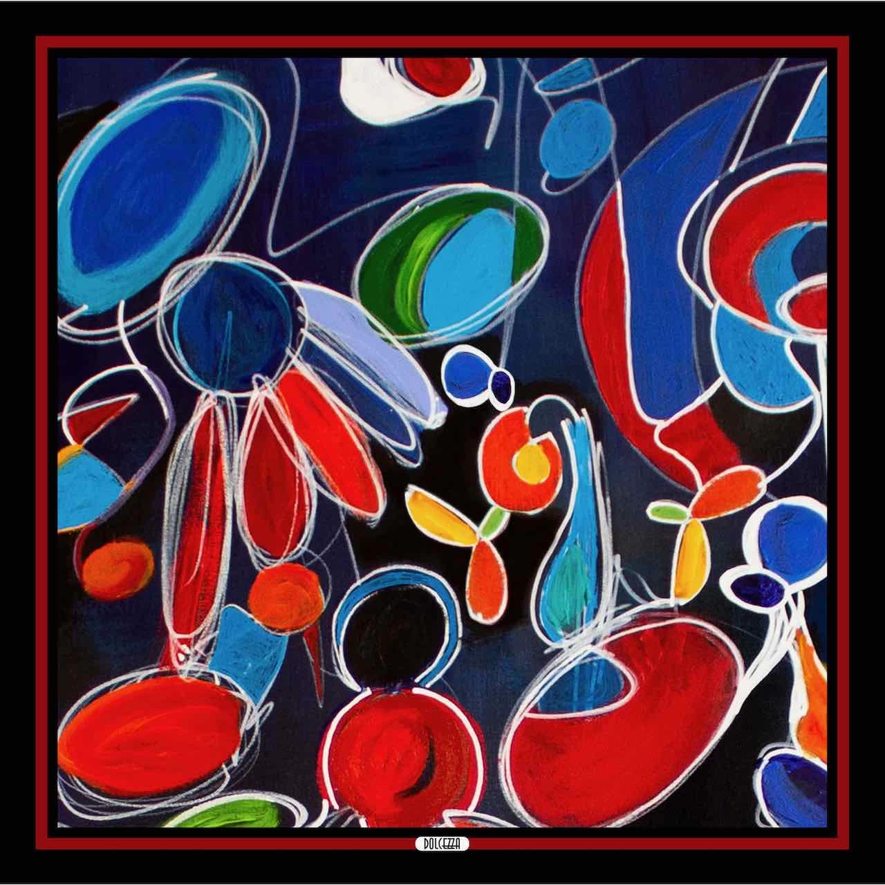 Dolcezza Silk Scarf "Provencal Market" (73920) 4 Dolcezza Silk Scarf "Provencal Market" (73920) - Image 2