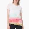 Desigual T-Shirt "Asimetric Polynesia" 1 Desigual T-Shirt "Asimetric Polynesia" -Fashion Clothing Line Store 73T2EP9 1000 Desigual T Shirt Asimetric Polynesia
