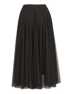 Dolcezza Long Tulle Skirt "Forever Black And White" (74134) 11 Dolcezza Long Tulle Skirt "Forever Black And White" (74134) -Fashion Clothing Line Store 74134 Dolcezza Tulle Maxi Skirt Black