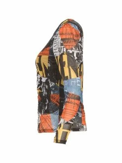 Dolcezza Top "Newspaper" (74663) 11 Dolcezza Top "Newspaper" (74663) -Fashion Clothing Line Store 74663 Dolcezza Top Newspaper Collection