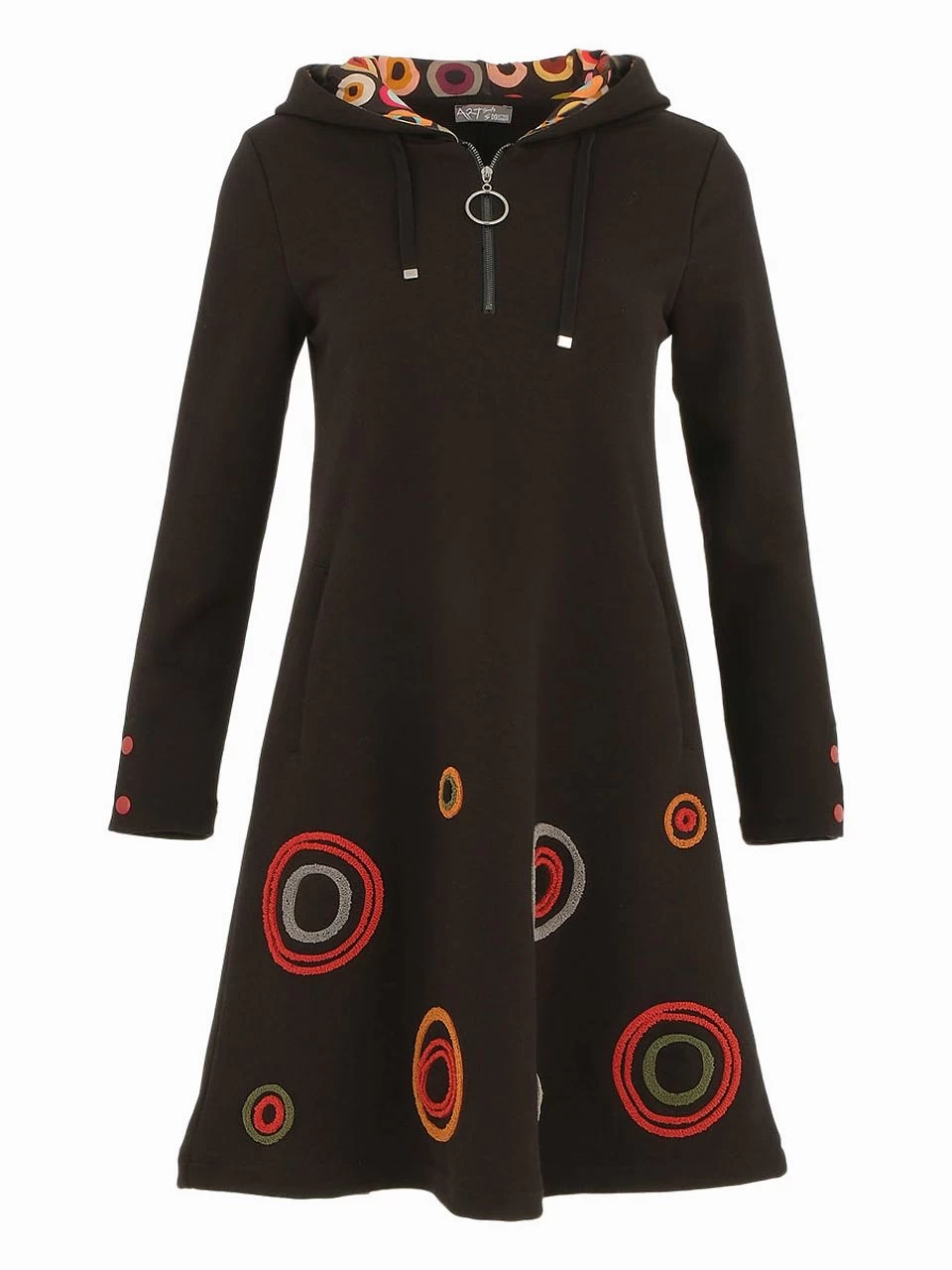 Dolcezza Hoodie Dress "Moving Target Pilot" (74687) 3 Dolcezza Hoodie Dress "Moving Target Pilot" (74687)