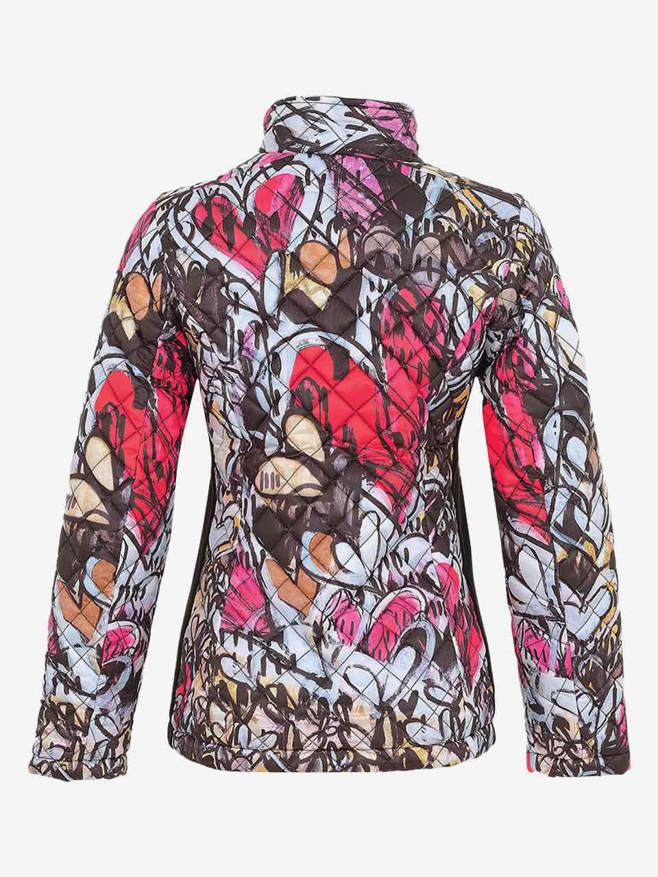 Dolcezza Lightweight Quilt Jacket "Watermelon Heart" (74835) 4 Dolcezza Lightweight Quilt Jacket "Watermelon Heart" (74835) - Image 2