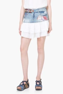Desigual Denim Skirt "Aurigae"