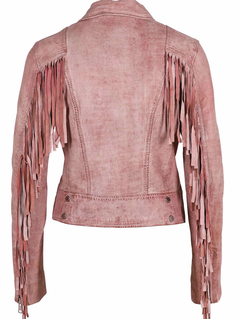 Mauritius Leather Jacket "Zoe" (Light Pink) 4 Mauritius Leather Jacket "Zoe" (Light Pink) - Image 2