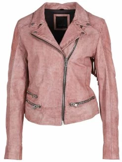 Mauritius Leather Jacket "Zoe" (Light Pink) 10 Mauritius Leather Jacket "Zoe" (Light Pink) -Fashion Clothing Line Store 8890 3