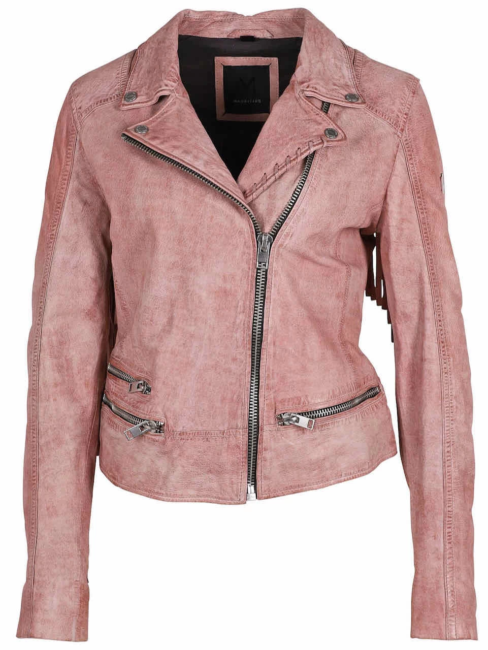 Mauritius Leather Jacket "Zoe" (Light Pink) 6 Mauritius Leather Jacket "Zoe" (Light Pink) - Image 4