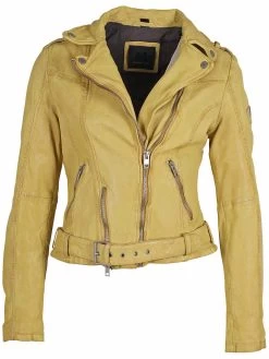 Mauritius Leather Jacket "Wild" (Butter) 8 Mauritius Leather Jacket "Wild" (Butter) -Fashion Clothing Line Store 9070 2