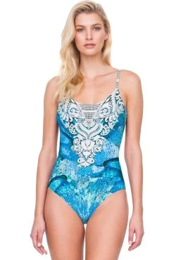 Gottex Swimsuit "Felicity 19FED34" (blue)