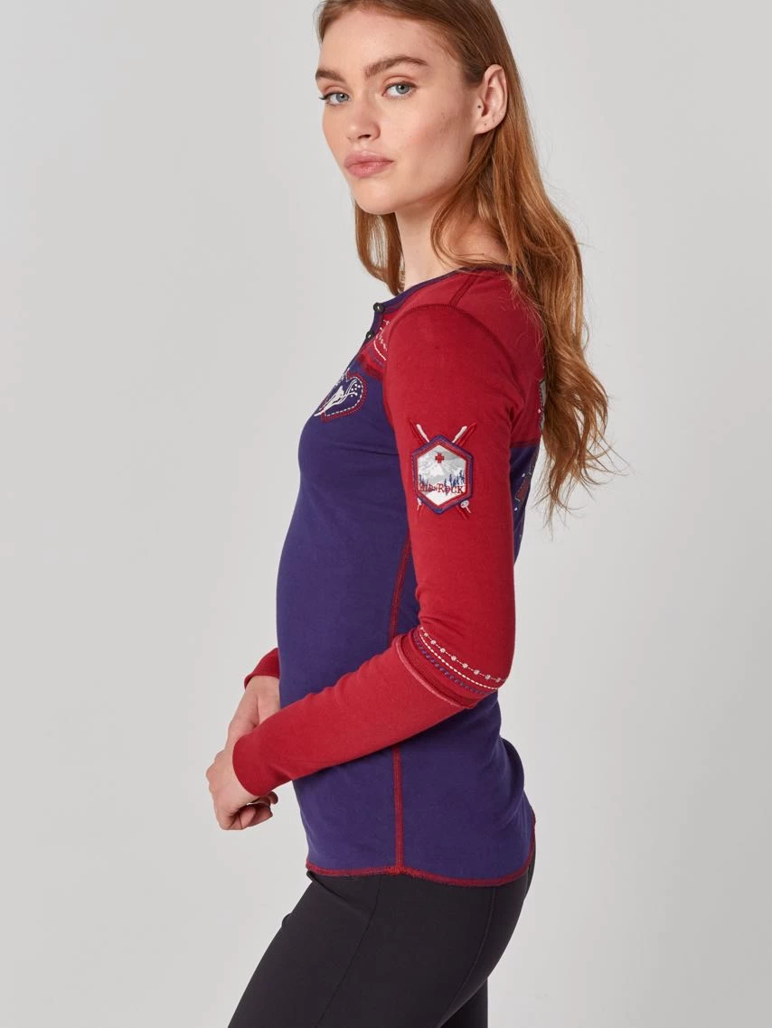 Alp N Rock "Corrin Henley Shirt" (Navy) 5 Alp N Rock "Corrin Henley Shirt" (Navy) - Image 3