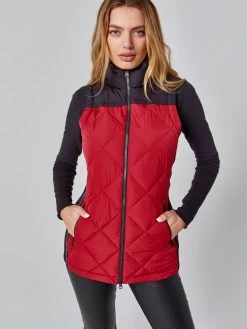 Alp N Rock "Davos Long Vest" (Deep Red)