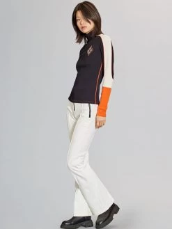 Alp N Rock "Teya Mock Neck Shirt" (Black/Orange) 7 Alp N Rock "Teya Mock Neck Shirt" (Black/Orange) -Fashion Clothing Line Store ANR Teya Mock Neck Shirt Black F3WTMN01BLK