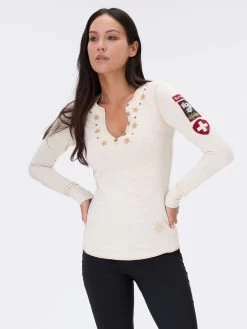 Alp N Rock "Edelweiss Henley" (Heather Ivory)
