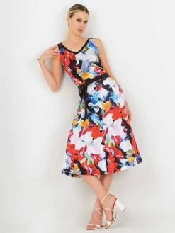 Dolcezza Midi Skirt "Joy-Entracte 3" (23615) 9 Dolcezza Midi Skirt "Joy-Entracte 3" (23615) -Fashion Clothing Line Store Chantal Leblanc 23611 23615 Dolcezza SP23 2