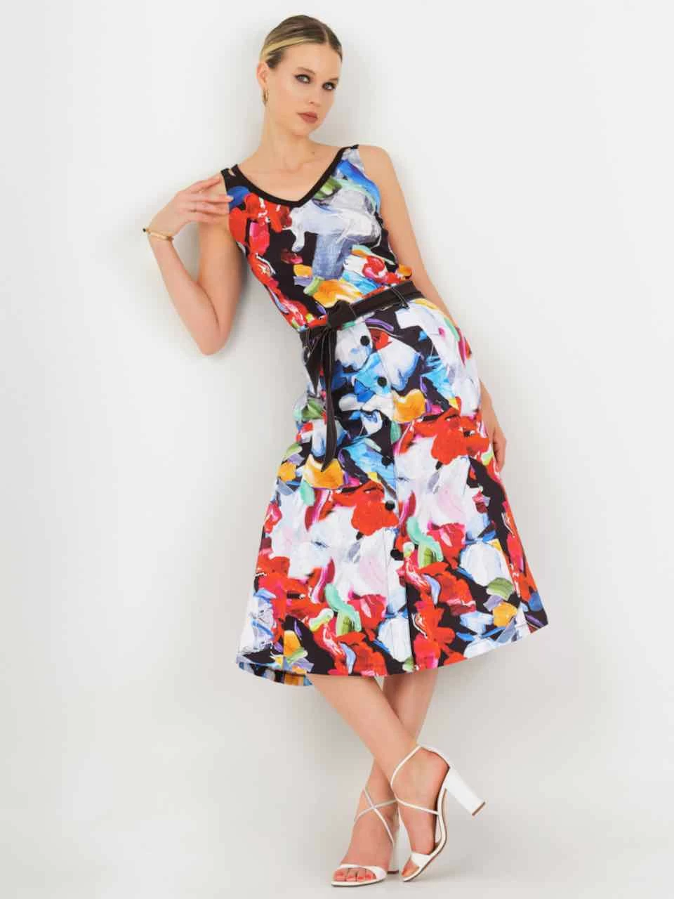 Dolcezza Midi Skirt "Joy-Entracte 3" (23615) 5 Dolcezza Midi Skirt "Joy-Entracte 3" (23615) - Image 3