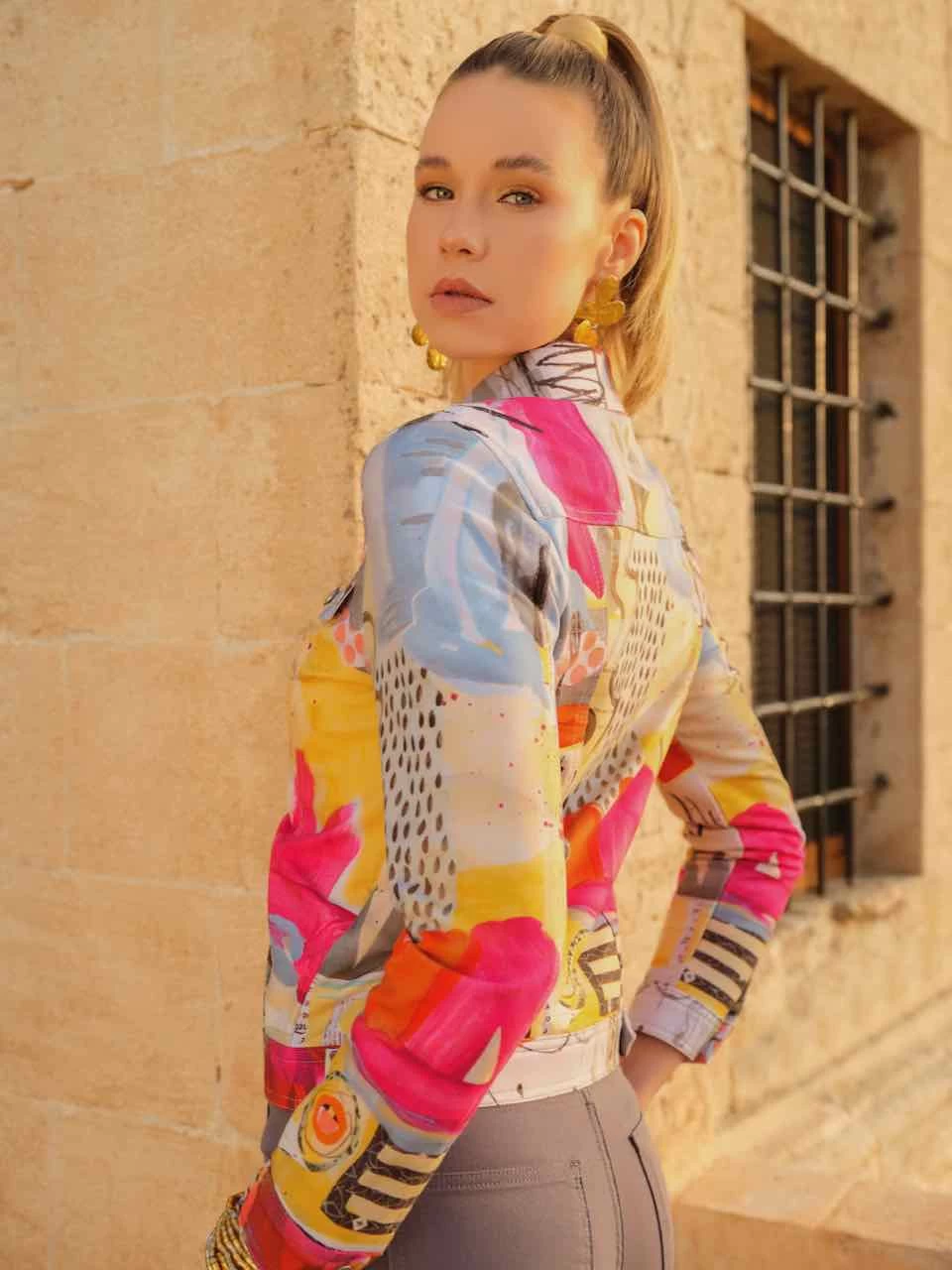 Dolcezza Bomber Jacket "Totem" (74637) 4 Dolcezza Bomber Jacket "Totem" (74637) - Image 2