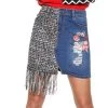 Desigual Denim Skirt "Nadia" 1 Desigual Denim Skirt "Nadia" -Fashion Clothing Line Store Desigual Denim Skirt Nadia 2