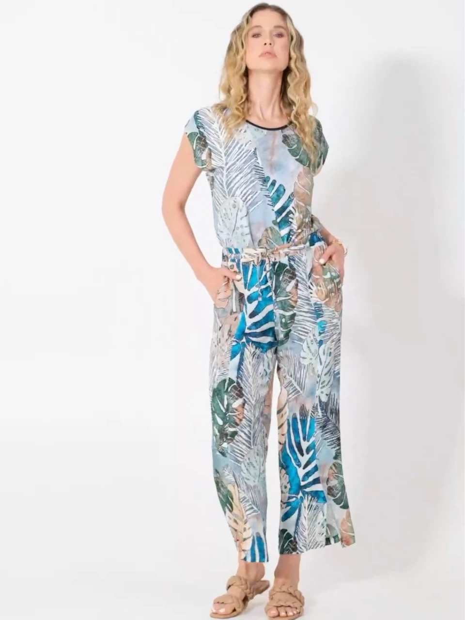 Dolcezza Top "Tropical Blue" (23641) 6 Dolcezza Top "Tropical Blue" (23641) - Image 4