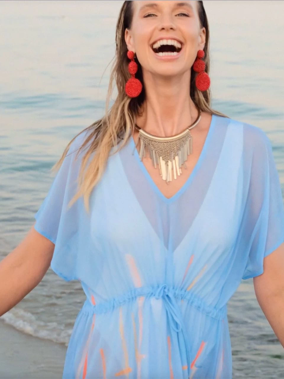 Dolcezza Beach Dress "Marina Interpretation" (24811) 8 Dolcezza Beach Dress "Marina Interpretation" (24811) - Image 6