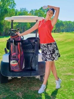 Dolcezza Skort "Matiere Urbaine" (447) 12 Dolcezza Skort "Matiere Urbaine" (447) -Fashion Clothing Line Store Dolcezza Golf SP23 23470 23447