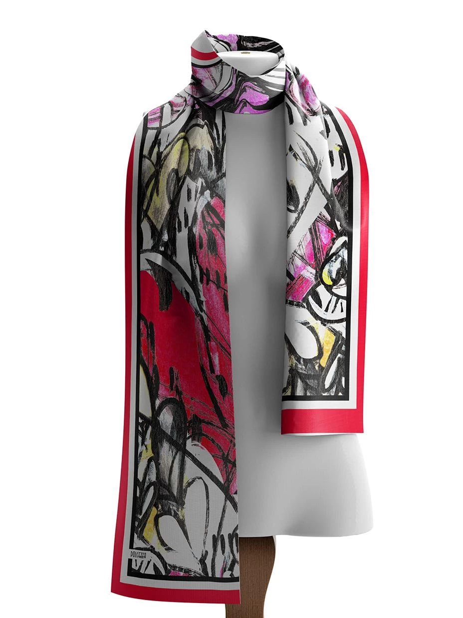 Dolcezza Scarf "Watermelon Heart" (74901) 3 Dolcezza Scarf "Watermelon Heart" (74901)