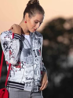 Dolcezza "Vintage Newspaper Cardigan 20164"