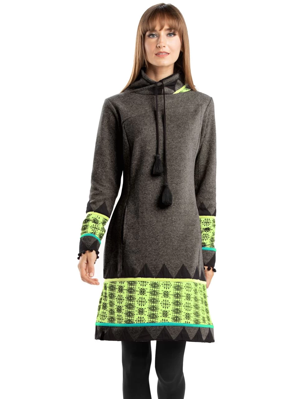 Pygmees Sweater Dress "Umiaq" (2 Colours) 4 Pygmees Sweater Dress "Umiaq" (2 Colours) - Image 2