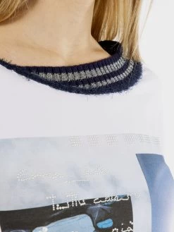 Elisa Cavaletti Pullover (EJW215026201) 11 Elisa Cavaletti Pullover (EJW215026201) -Fashion Clothing Line Store EJW215026201 COL. 01001 BIANCO 5