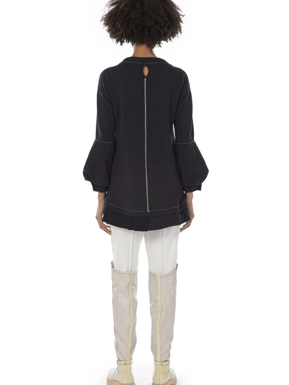 Elisa Cavaletti Sweatshirt With Sequins (EJW225519900) 7 Elisa Cavaletti Sweatshirt With Sequins (EJW225519900) - Image 5