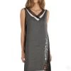 Elisa Cavaletti Linen Dress (ELP222040602) 1 Elisa Cavaletti Linen Dress (ELP222040602) -Fashion Clothing Line Store ELP222040602 COL. 02001 NERO 2