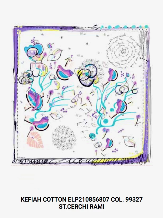 Elisa Cavaletti Silk Scarf (ELP210856806) 5 Elisa Cavaletti Silk Scarf (ELP210856806) - Image 3