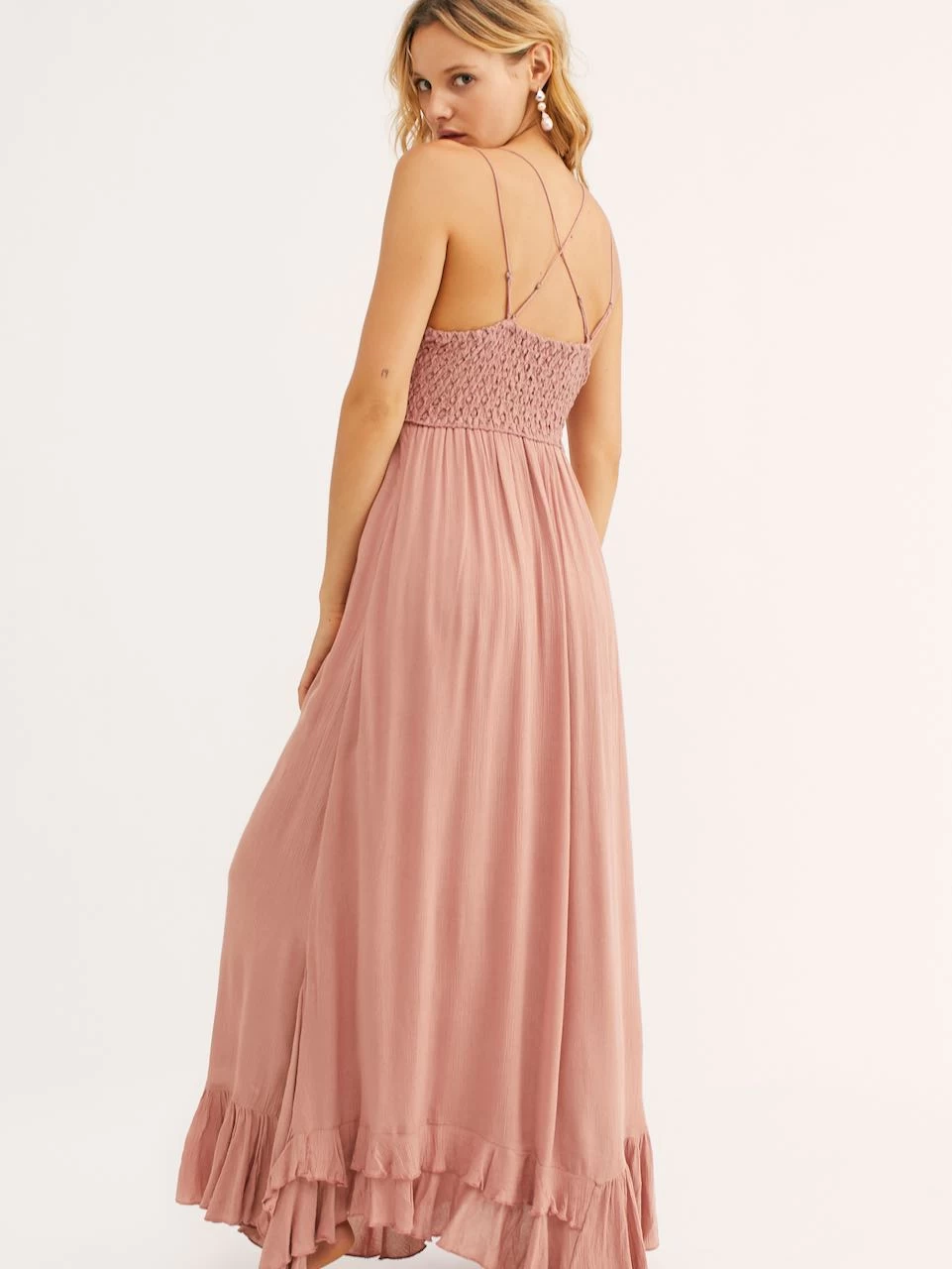 Free People "Adella" Maxi Slip Dress (2 Colours) 6 Free People "Adella" Maxi Slip Dress (2 Colours) - Image 4