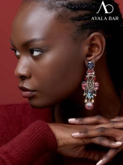 Ayala Bar Earrings R2128 (Limited Edition) 9 Ayala Bar Earrings R2128 (Limited Edition) -Fashion Clothing Line Store Fall Winter 24 25 A4 ads2