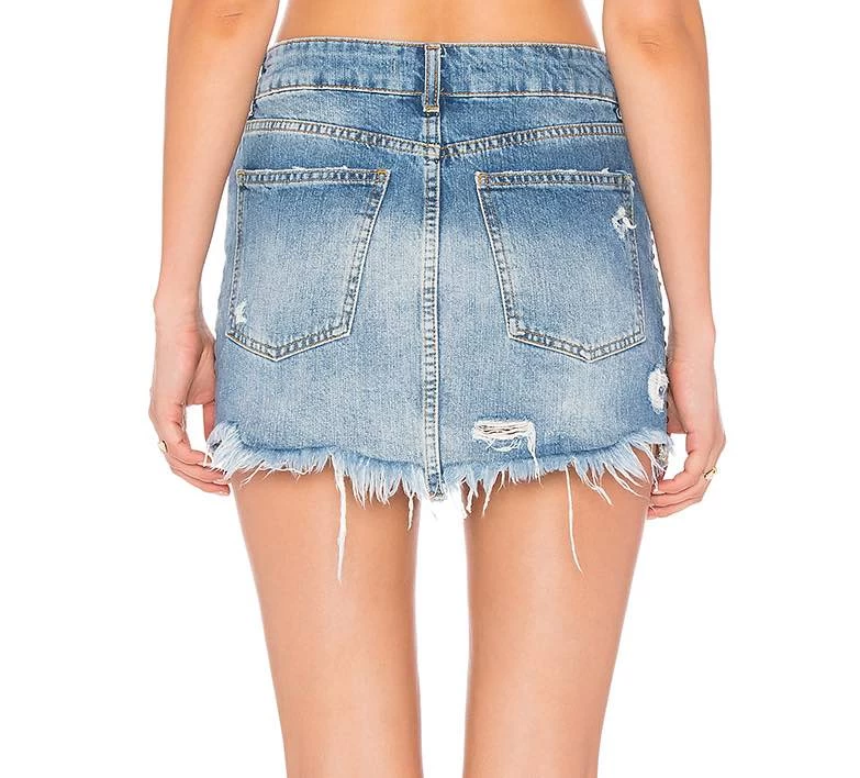 Free People Skirt "Wild Rose Embroidered Mini" 4 Free People Skirt "Wild Rose Embroidered Mini" - Image 2