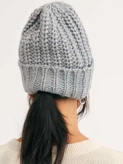 Free People "Everything Rosy Beanie" (2 Colours) 8 Free People "Everything Rosy Beanie" (2 Colours) -Fashion Clothing Line Store Free People Hat Everything Rosy Beanie Grey 2