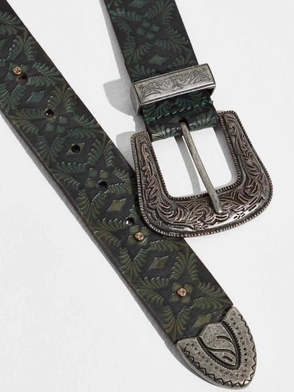 Free People "Outlaw Embossed Leather Belt" (2 Colours) 5 Free People "Outlaw Embossed Leather Belt" (2 Colours) - Image 3