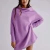 Free People "Ottoman Slouchy Tunic" (Glowing Grape) 2 Free People "Ottoman Slouchy Tunic" (Glowing Grape) -Fashion Clothing Line Store Free People Ottoman Slouchy Tunic Glowing Grape 1
