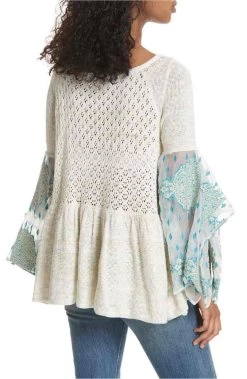 Free People "Pointelle Breeze Top" 9 Free People "Pointelle Breeze Top" -Fashion Clothing Line Store Free People Pintelle Breeze Top 2